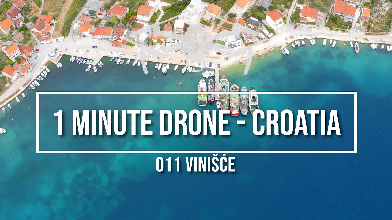 1 Minute Drone Croatia 011, Vinišće