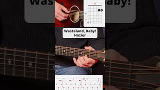 Wasteland, Baby! - Hozier #shorts #song #tutorial #guitarcover #cover #acoustic