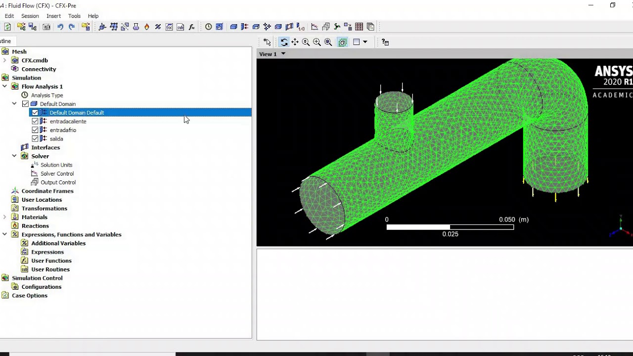 ansys tutorial for beginners heat transfer Transferencia de calor en ...