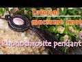 How to make a macrame knot pattern pendant rhodochrosite stone,Tutorial