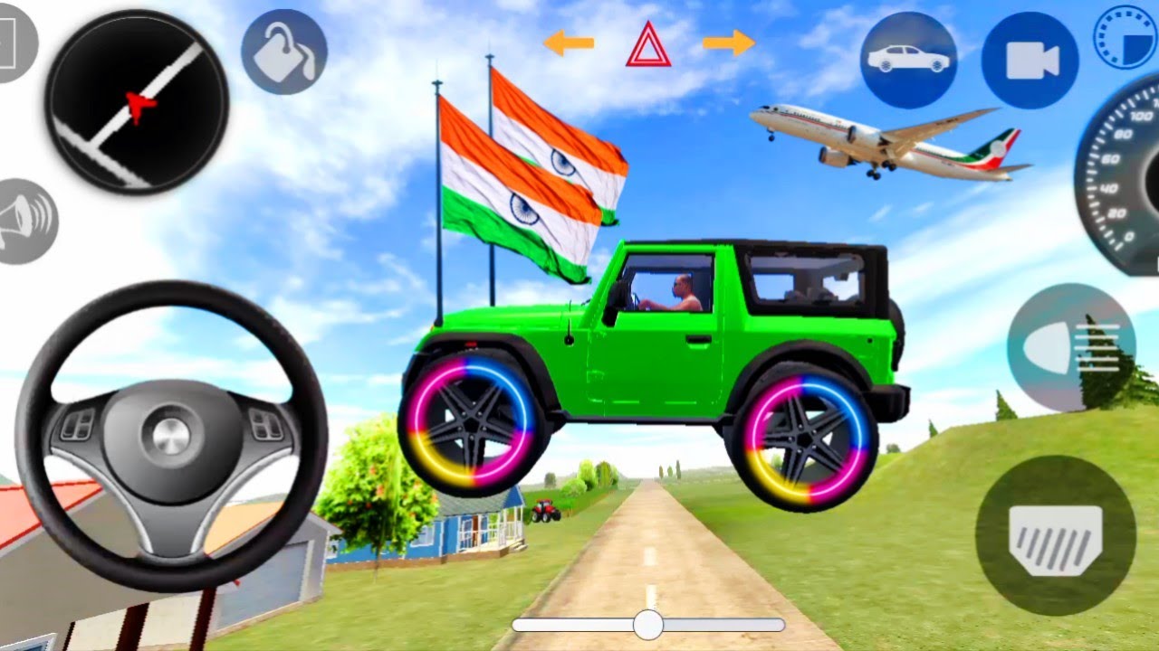 Dollar (Song)😈Modified Mahindra Green Thar😈 || Indian Cars Simulator 3D || Android Gameplay Part-8
