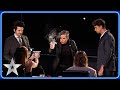 Magicians assemble time travel and make simon cowell disappear  auditions  bgt 2024