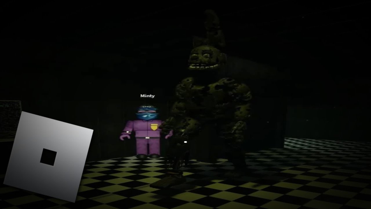 ROBLOX Fnaf 2 DOOM but we take forever to learn the game 