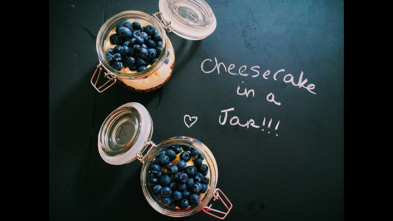 No Bake, Cheesecake in a Jar recipe. - YouTube