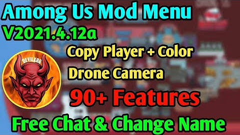 Among Us Mod Menu | Free Chat & Change Name | No Need Account | Copy Player + Color | And More!!!😈😈
