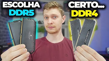 MEMÓRIA RAM DDR5 VS DDR4, QUAL A DIFERENÇA? QUAL ESCOLHER? TESTE EM JOGOS E COMPARATIVO