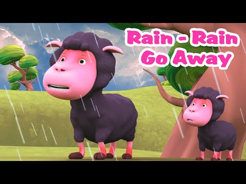 Rain Rain Go Away Poem I English Poem I Lullaby For Babies To Go To Sleep I Happy Bachpan