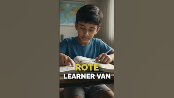 Rote Learning vs Real Learning 📚