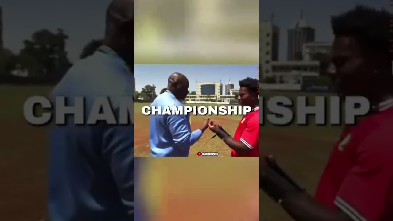 He is enjoying his time in Kenya. 