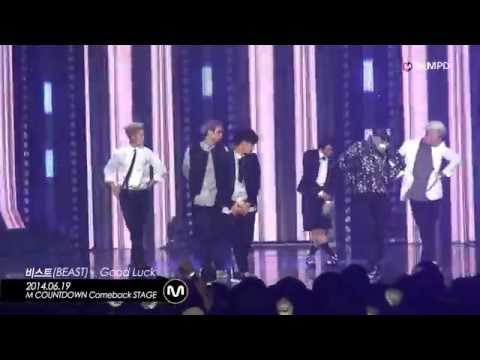 [MPD/직캠] 140619 비스트 BEAST - Good Luck / full shot.ver
