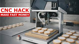 MagSafe Holder from Wood with CNC Makera Carvera Air | CAM and FreeCAD