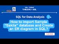 #1 SQL for Data Analysis | How to import Sakila Sample Database | How to create ER diagram in SQL?