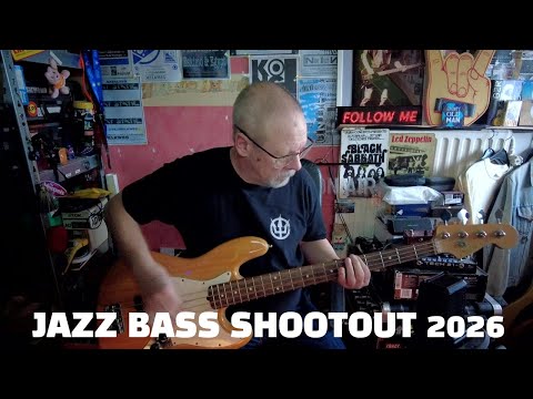 Me and my Bass - Jazz Bass Shootout 2026 w/ 7 Basses! - YouTube