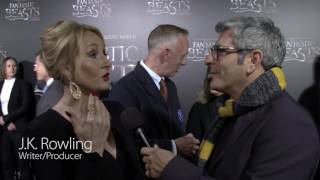 On the black carpet at the Fantastic Beasts and Where to Find Them world premiere
Jason Solomons takes us onto the black carpet at the world premiere of Fantastic Beasts and Where to Find Them in New York City On the black carpet at the Fantastic Beasts and Where to Find Them world premiere