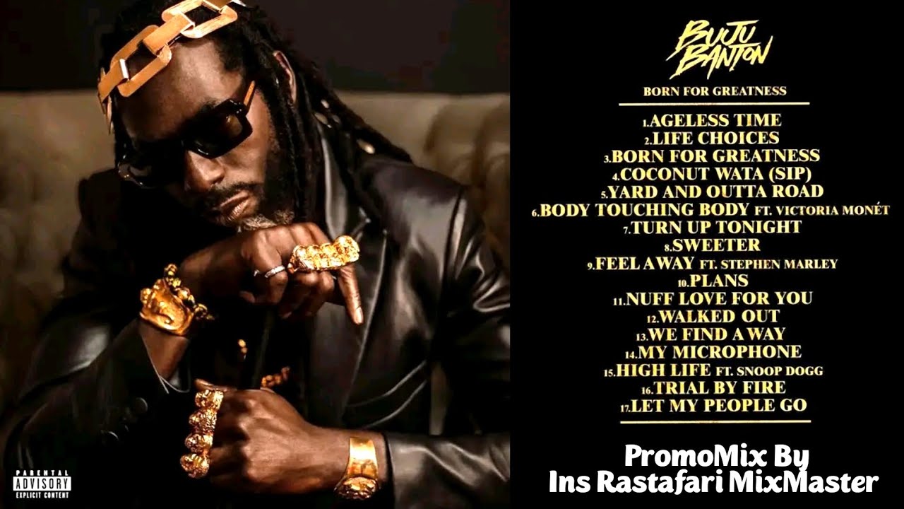 米2LP Buju Banton Born For Greatness (2LP) ROC0058701 Roc Nation /00680 Buju Banton - Born For Greatness Album Mix (New) Feat. Snoop Dogg