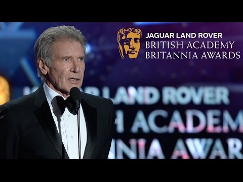 Harrison Ford Accepts The Albert R Broccoli Britannia Award FULL SPEECH