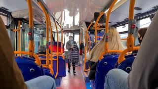 Journey on the Route 173 (14117 LF70YUO) Alexander Dennis E400EV Stagecoach London