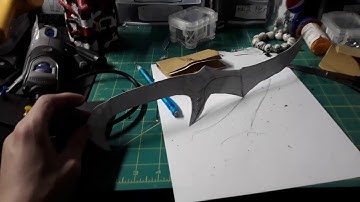 Part 1  of making the Daedric dagger prop form SKYRIM video game prop