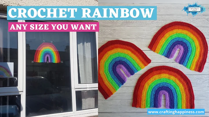 Create Colorful Crochet Rainbows: Easy Tutorial