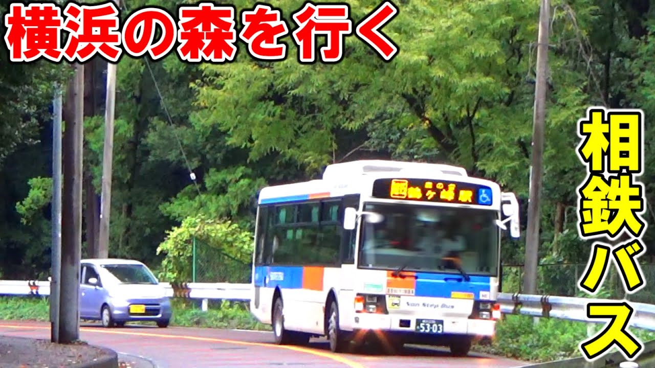 森の中&狭い区間をショートカットで運行する便利な路線バス【相鉄バス旭15系統中山駅〜西ひかりが丘〜鶴ヶ峰駅】