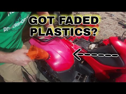 How To Fix Faded Atv Plastics