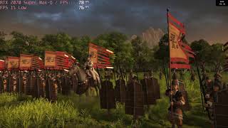🎮 NVIDIA GeForce RTX 2070 SUPER Max-Q - Total War: THREE KINGDOMS gameplay benchmarks (1080p)