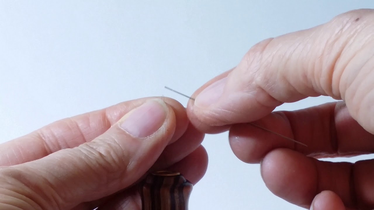 Beading Needle Threader from WOODbyC YouTube