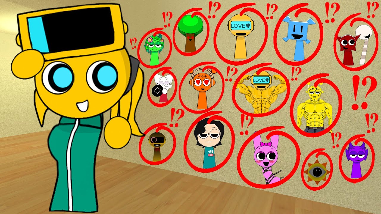 Sprunki Crazy Garnold Girl wants me to bring her All Sprunki Love - Gmod