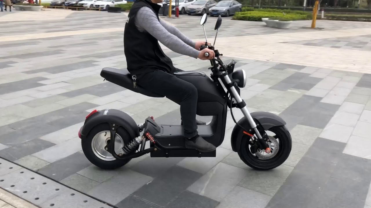Holland Warehouse M1 Citycoco 2000w Electric Scooter with Seat Lithium ...