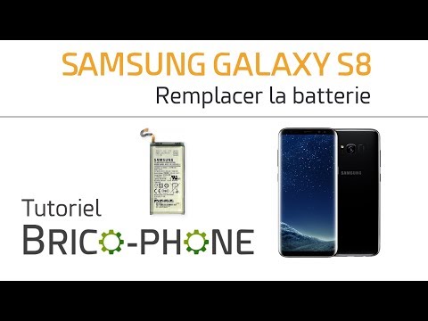 Vidéo: Comment retirer la batterie d'un Galaxy S8 ?