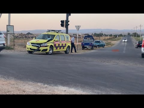 Авария Скорый Помощь Сәлем Шөкеев пен Аюпов 2022 Кентау / Жанбол Рахматулла