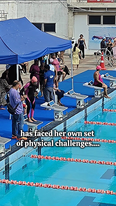 When the Mind Is Strong, No Barrier Is Too Big 💪🏻 - Swimming Motivation 🏊🏻 #swimming #swim