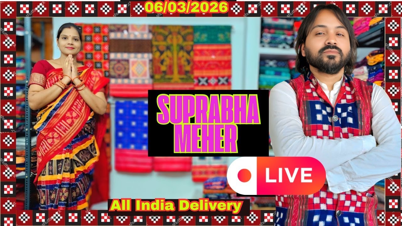 Best Sambalpuri Handloom Sarees 🔥 | Suprabha Meher Handloom Collection📌