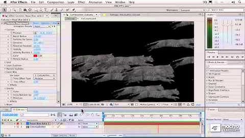 After Effects CS5 203: Secrets of Particle Playground - 15 Applying the Animated Layer Map