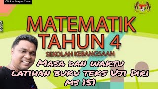 Matematik tahun 4 Masa dan Waktu latihan dalam buku teks ms 151