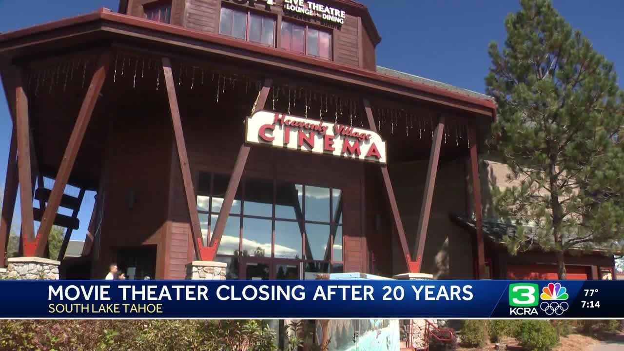 South Lake Tahoe's only movie theater closes after 20 years