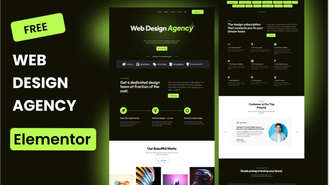 How to Build a Web Agency Website for FREE (2025 WordPress Tutorial ...