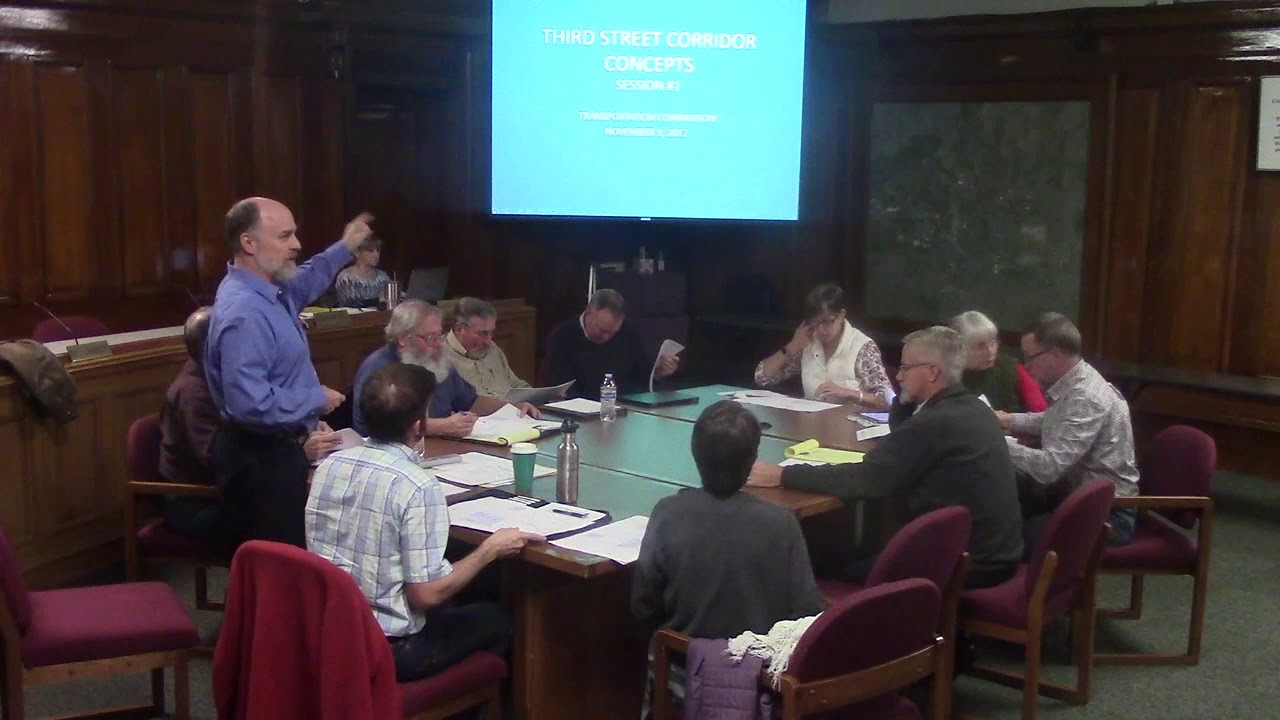 Tom Hansen Part 1, Third Street Corridor Plan, Transportation Committee - November 9, 2017
