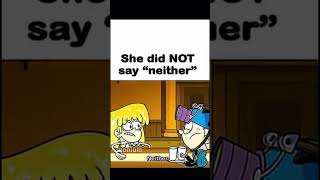 She did not say neither💀