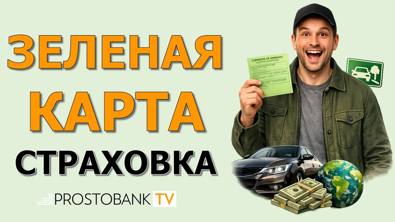 Зеленая карта на машину