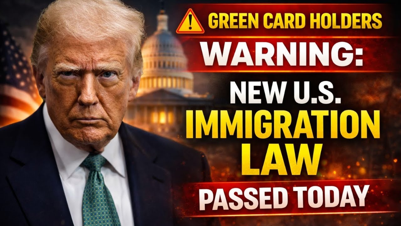 Breaking Immigration Update 2026: Green Card Holders Face New Risks
