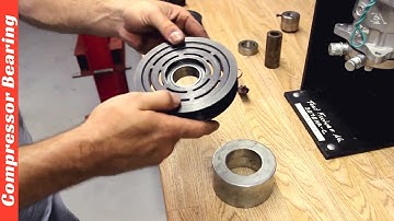 AC Compressor BEARING Replacement of Car Clutch Pulley EN