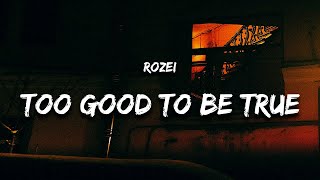 Rozei - too good to be true (Lyrics) w/ Bangers Only