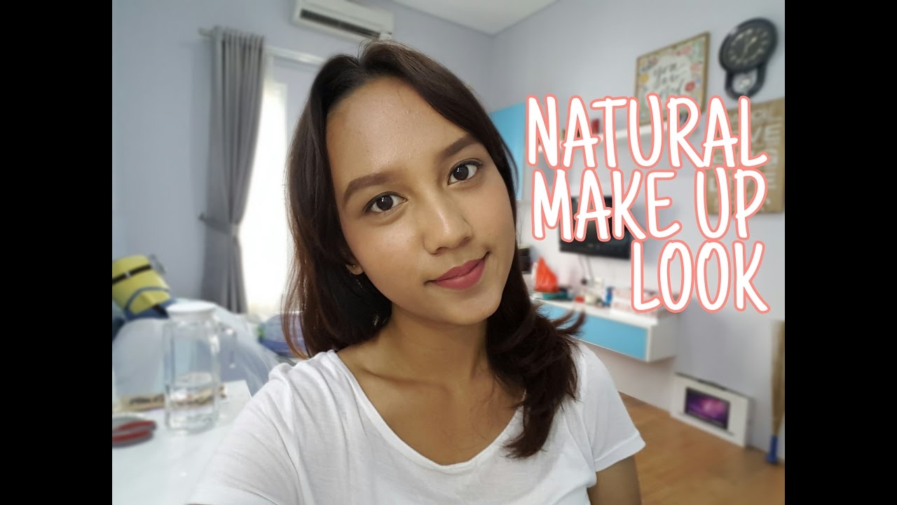 NATURAL MAKEUP TUTORIAL Restananda Indonesia YouTube