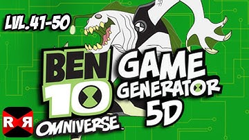 Ben 10 Game Generator 5D Level 41-50 - iOS / Android - Walkthrough Gameplay