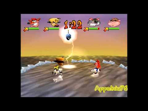 Crash Bash Walkthrough Part 6 [Polar Panic Crystal]