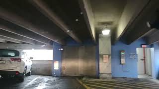 Wet parking garage