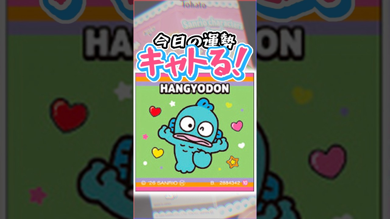 Chal 559【サンリオキャラクターズ】サンリオキャラクターズ スナック/「ハンギョドン」チャレンジ【つまみ食い開封™】
