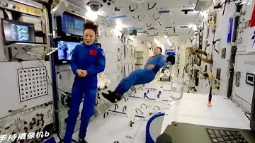 Conservation of angular momentum in space? (Tiangong Space Station / CSS)