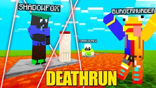 ИГРАХМЕ DEATHRUN В MINECRAFT!! Minecraft DeathRun w/ @corkscrew2